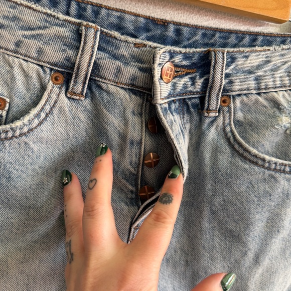 ksubi distressed denim skirt - Picture 3 of 6